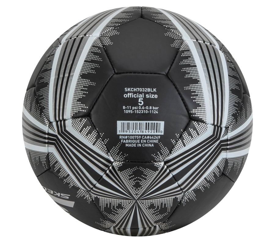 hex metallic mini randig fotboll storlek 5