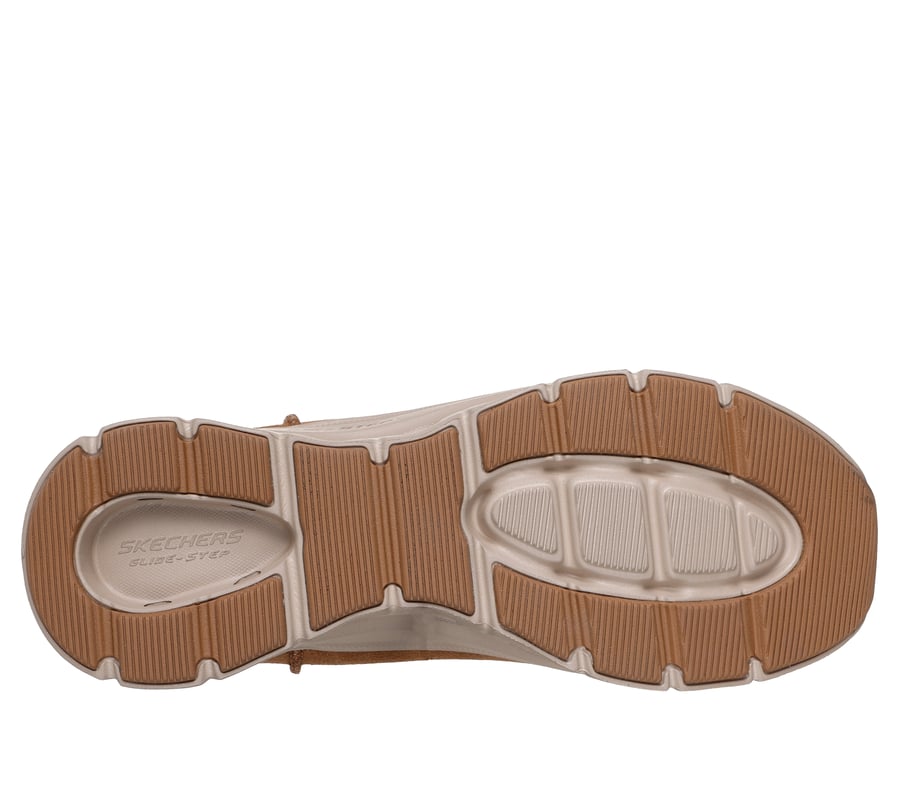 skechers slip-ins glide-step pro boot - cozy mid