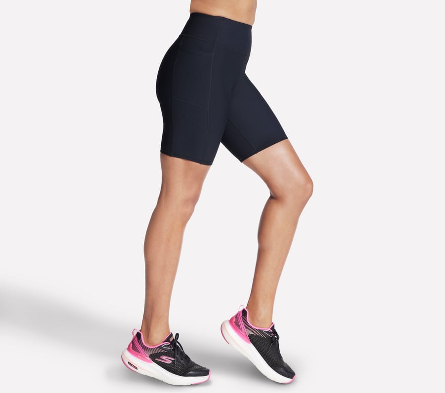 go flex rib högmidjade cykelshorts 8 tum