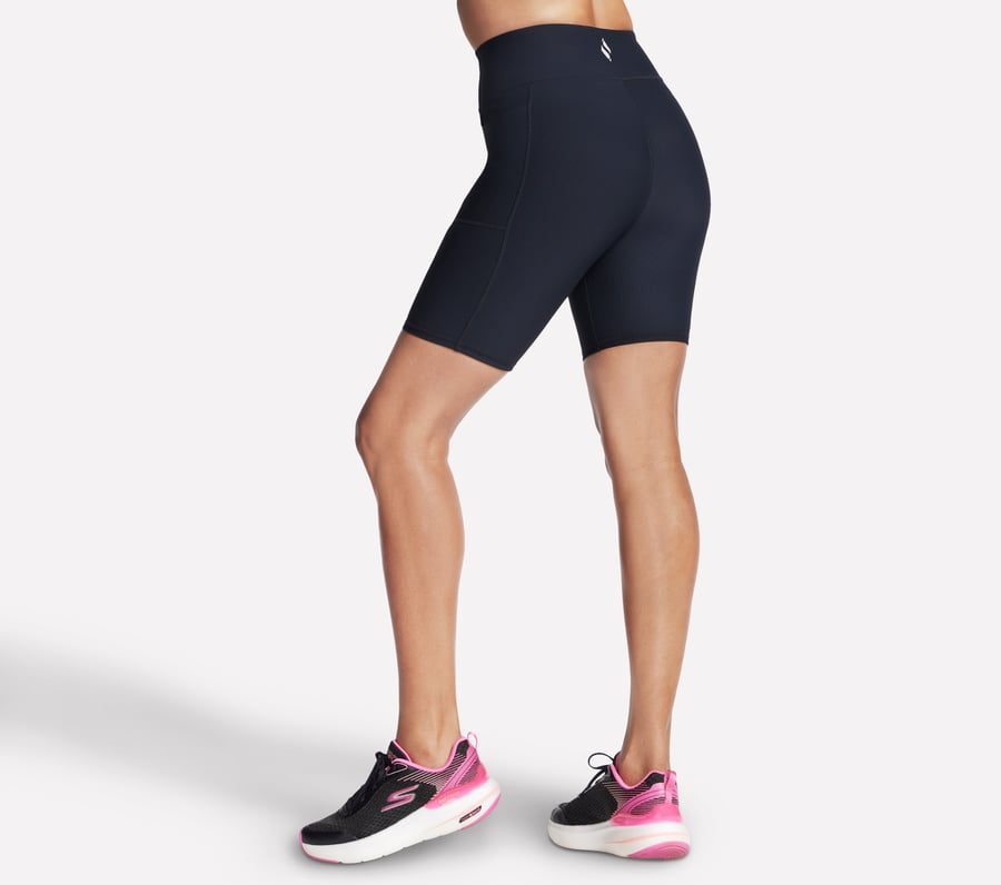 go flex rib högmidjade cykelshorts 8 tum