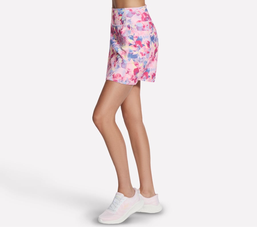 go flex mönstrad skort