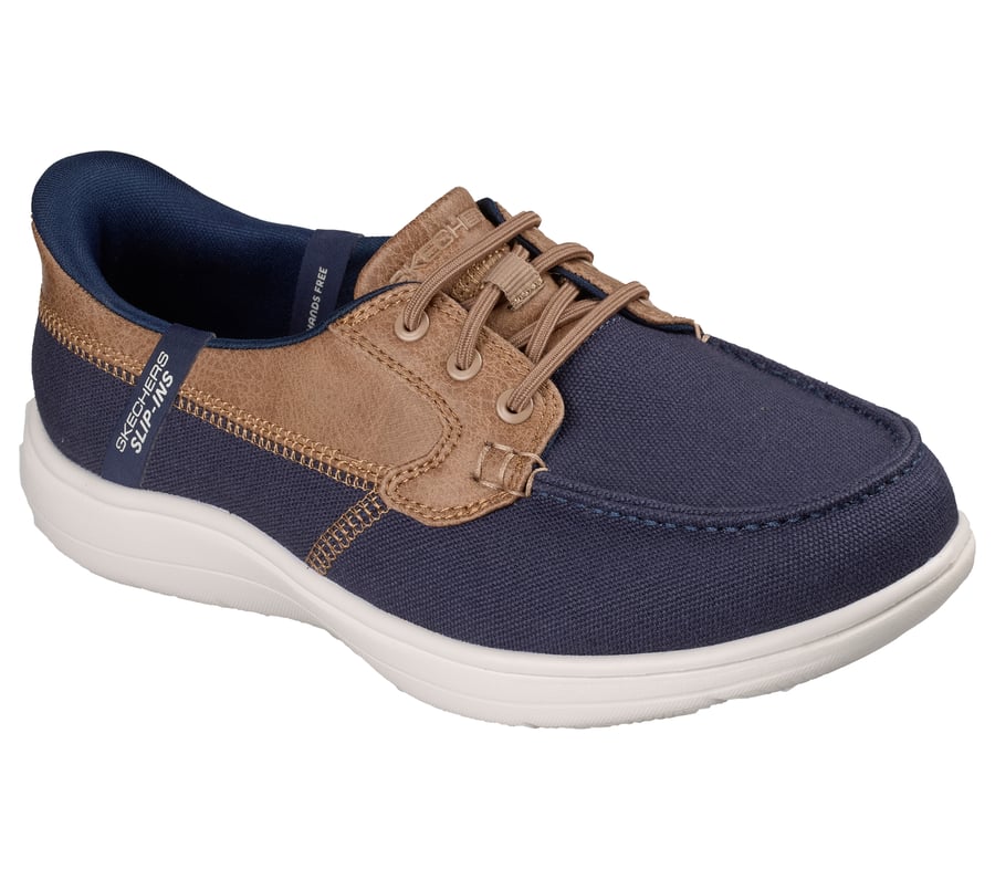 skechers slip-ins on-the-go flex radiant - sandfärgad