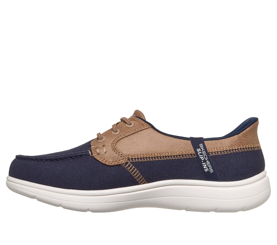skechers slip-ins on-the-go flex radiant - sandfärgad