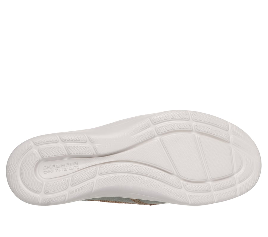 skechers slip-ins on-the-go flex radiant - sandfärgad