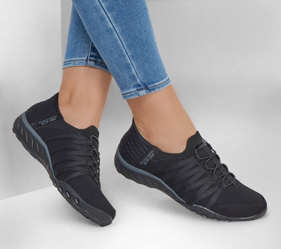 skechers slip-ins relaxed fit andas lätt - roll-with-me