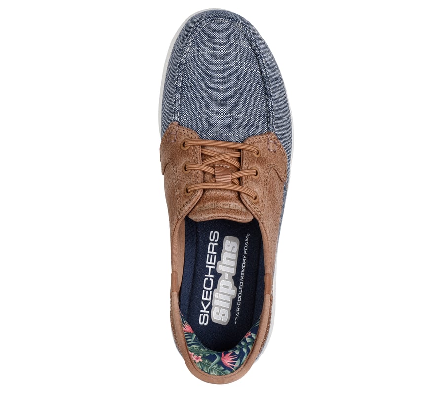 skechers slip-ins on-the-go - coastal sky