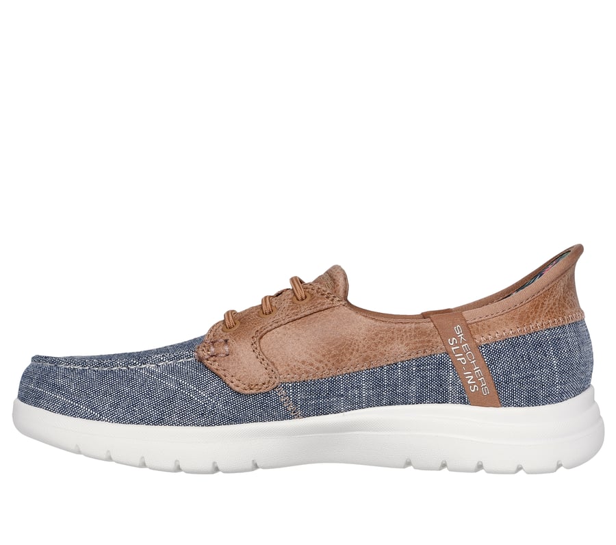 skechers slip-ins on-the-go - coastal sky