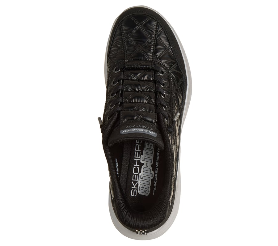 skechers slip-ins contour foam - cozy fit glitter gem
