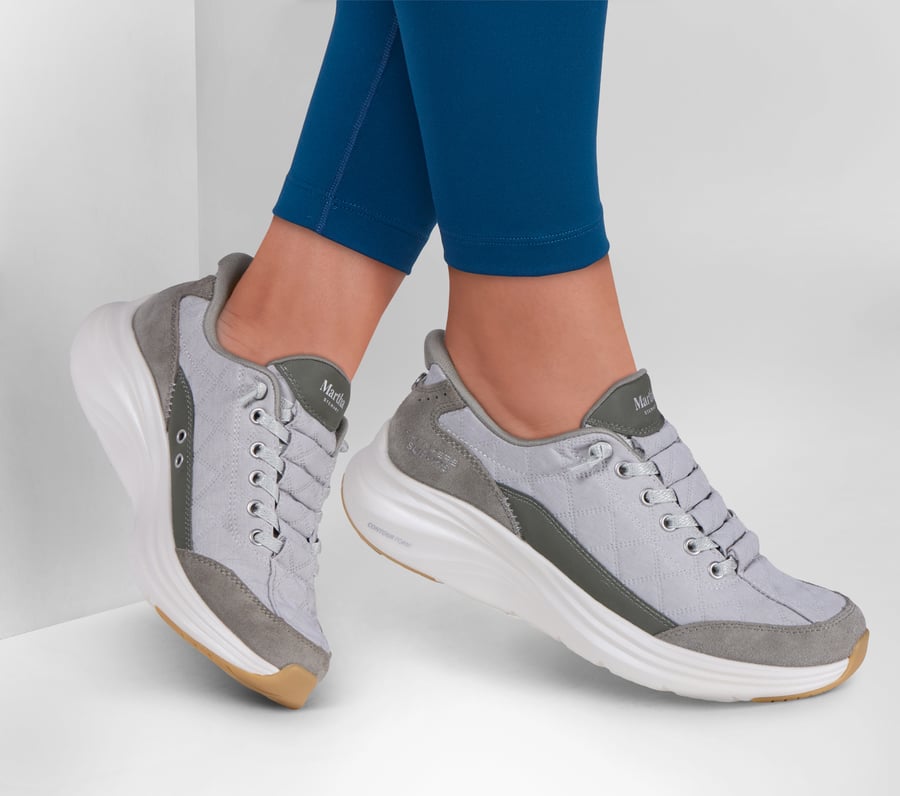 skechers slip-ins martha stewart contour foam - mysig passform sweet serenity
