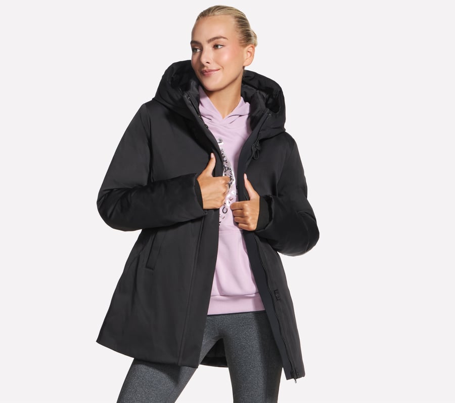 minimalistisk parkas