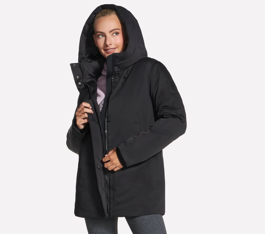 minimalistisk parkas