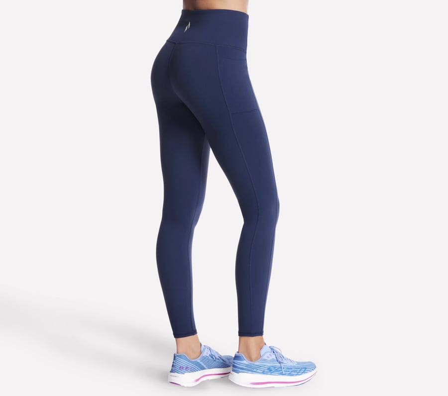 skechers go walk högmidjade leggings