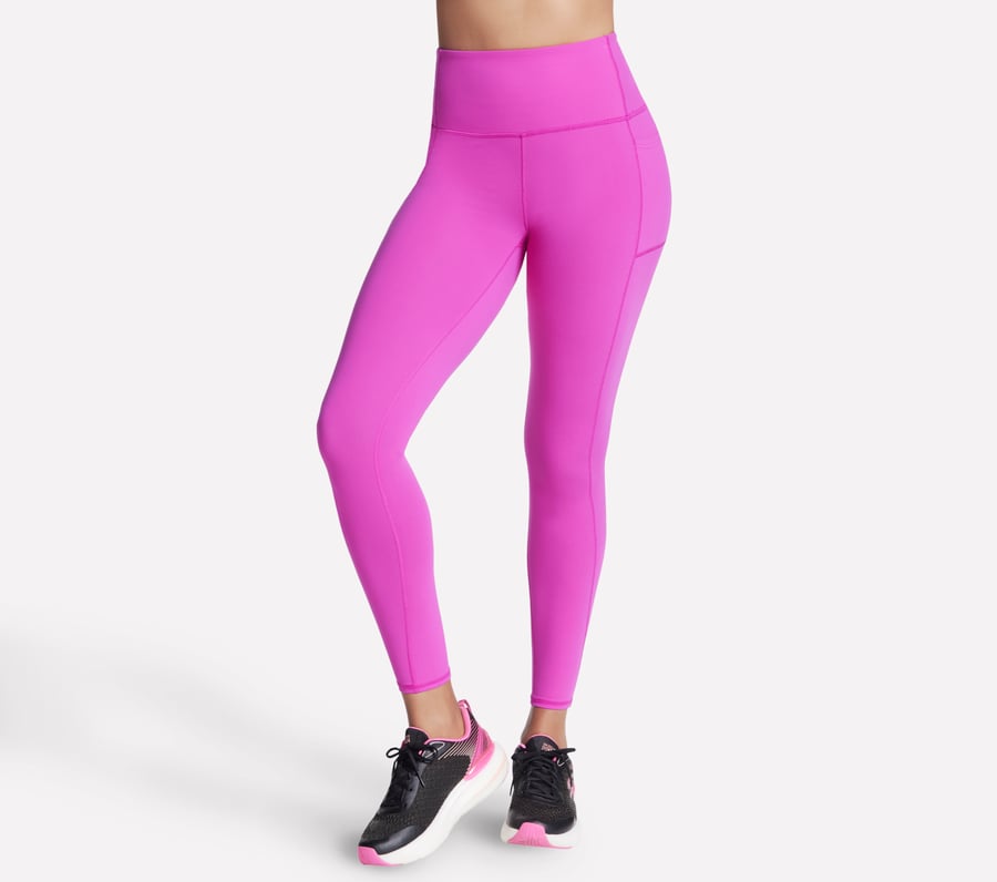 skechers go walk högmidjade leggings