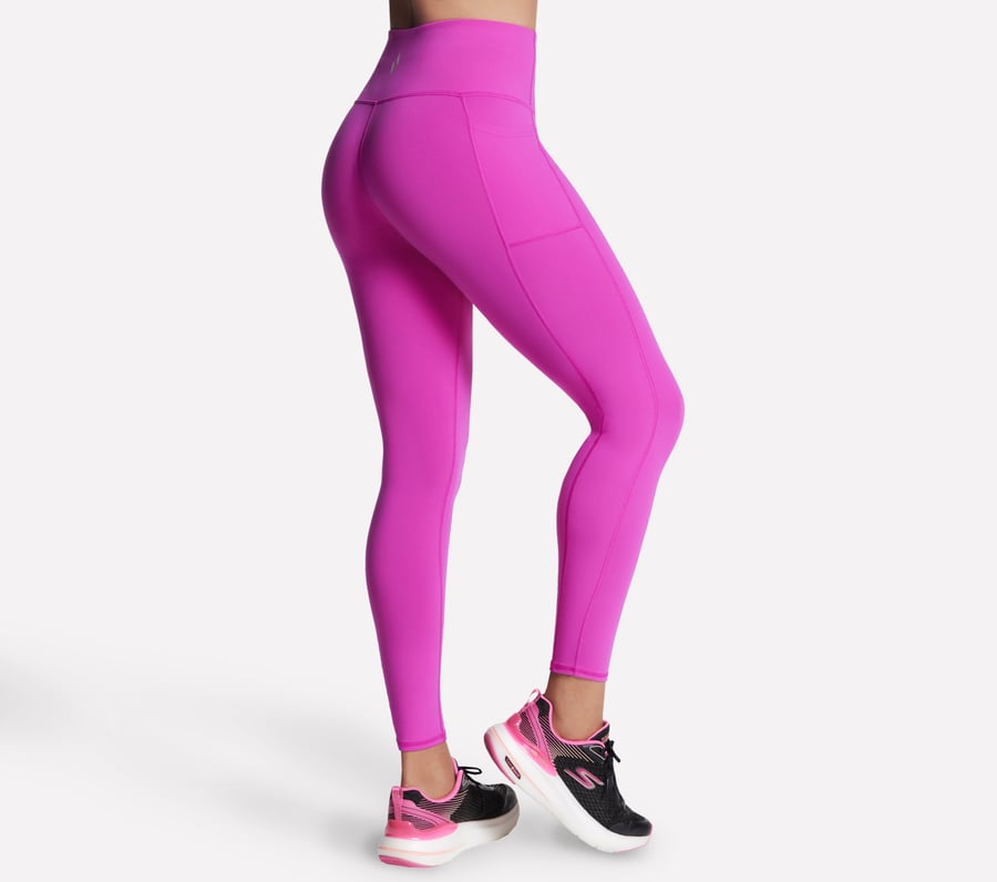 skechers go walk högmidjade leggings