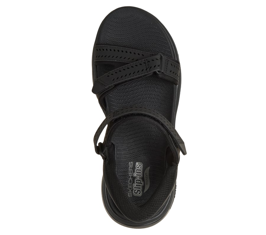 skechers slip-ins go walk arch fit 2.0 sandal - candace
