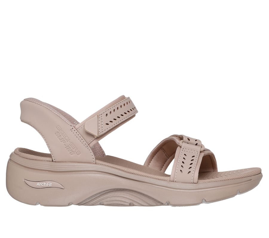 skechers slip-ins go walk arch fit 2.0 sandal - candace