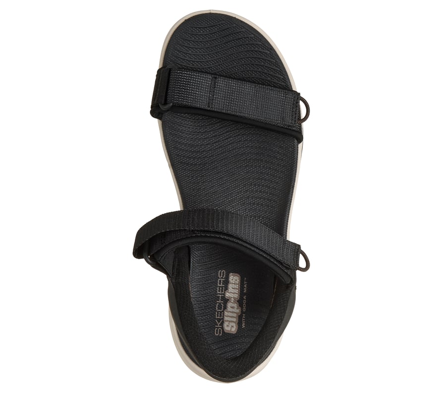 skechers slip-ins go walk glide-step 2.0 sandal - charlie