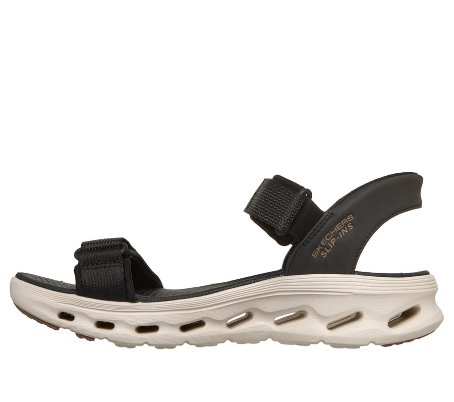 skechers slip-ins go walk glide-step 2.0 sandal - charlie