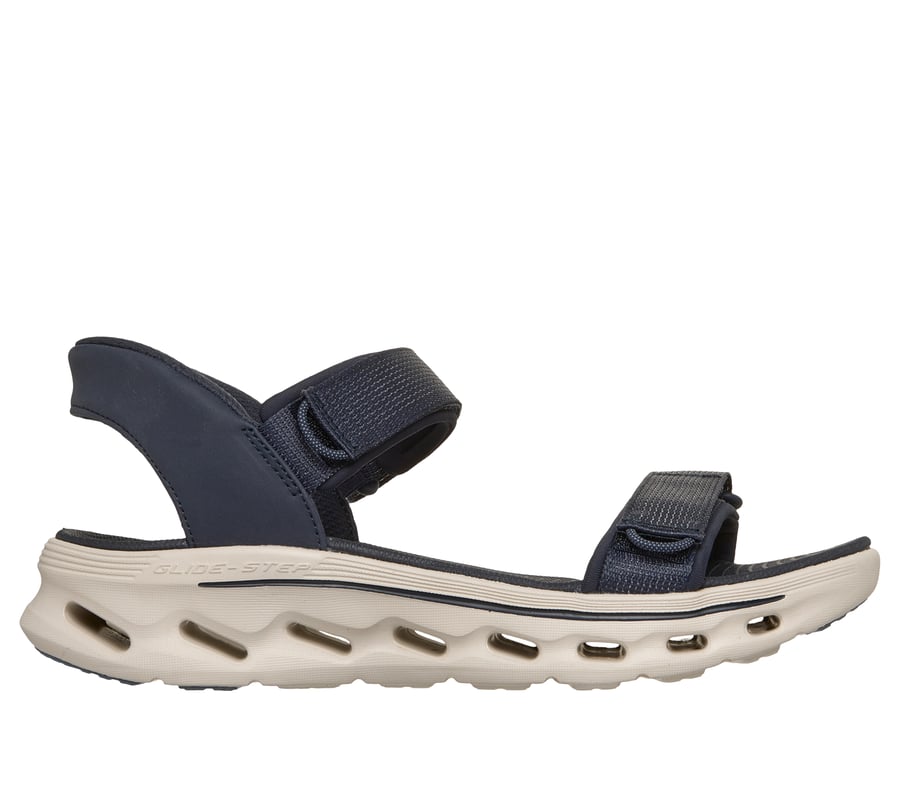 skechers slip-ins go walk glide-step 2.0 sandal - charlie