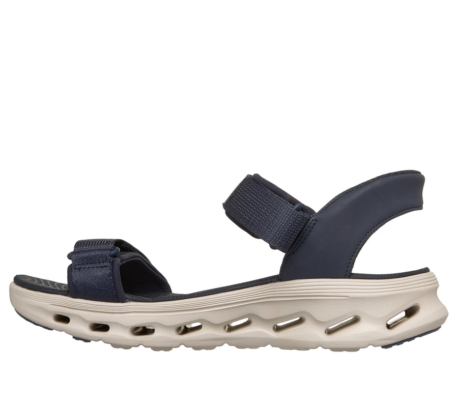 skechers slip-ins go walk glide-step 2.0 sandal - charlie