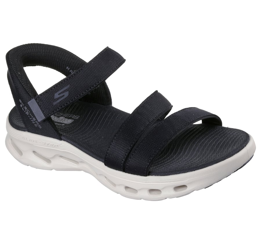 skechers slip-ins go walk glide-step 2.0 sandal - ella