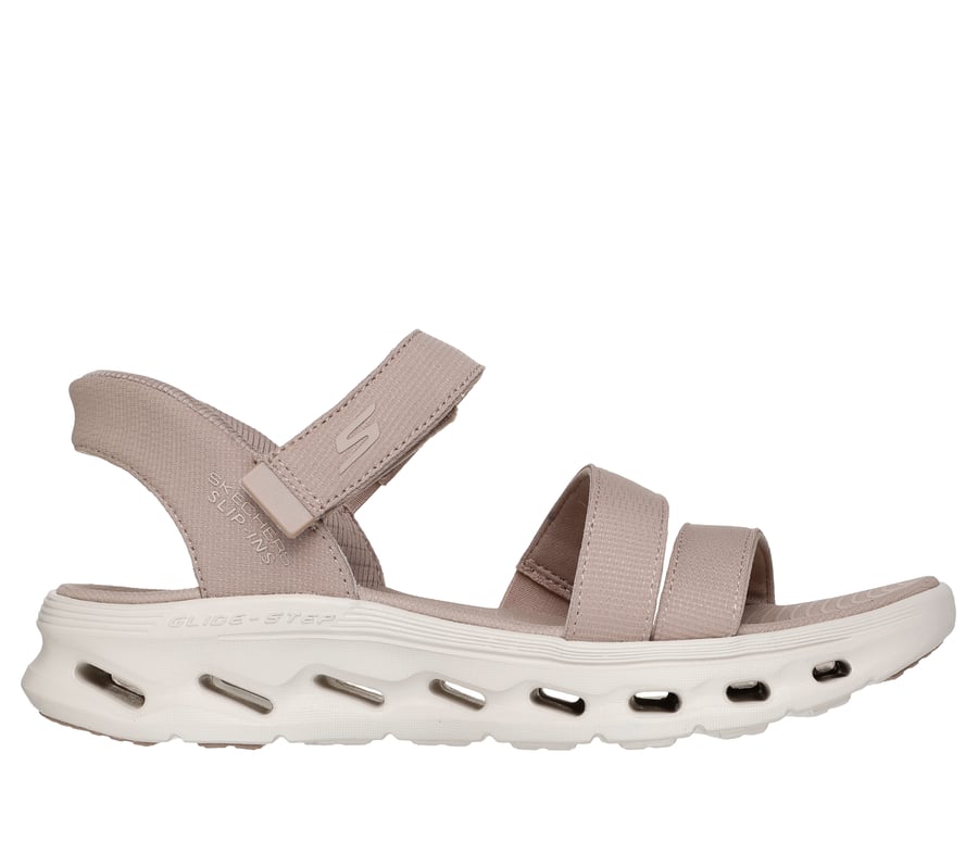 skechers slip-ins go walk glide-step 2.0 sandal - ella