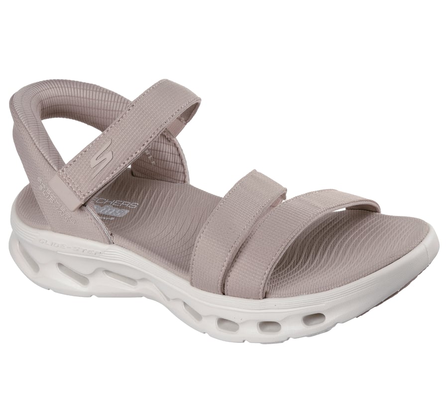 skechers slip-ins go walk glide-step 2.0 sandal - ella