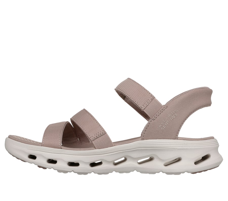 skechers slip-ins go walk glide-step 2.0 sandal - ella