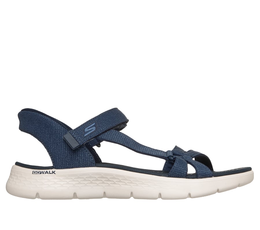 skechers slip-ins go walk flex sandal - illuminate