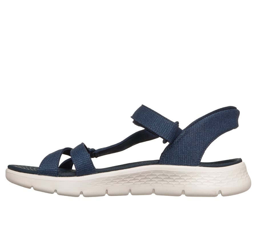 skechers slip-ins go walk flex sandal - illuminate