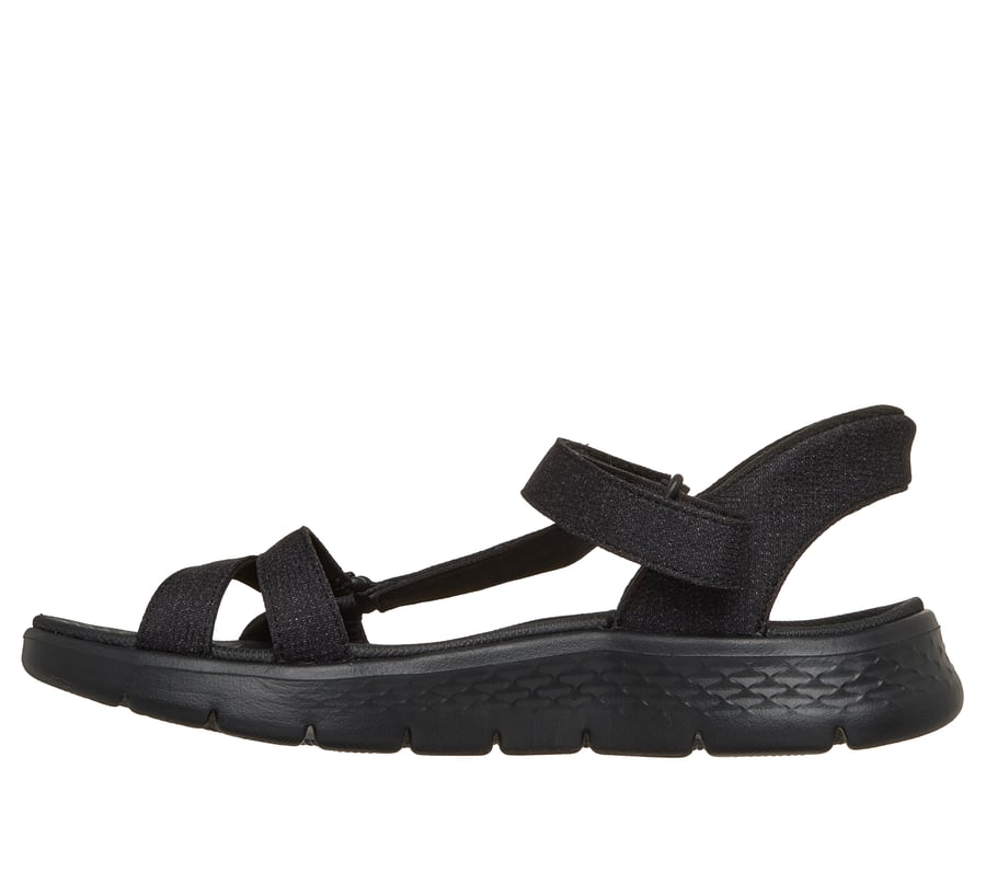 skechers slip-ins go walk flex sandal - illuminate