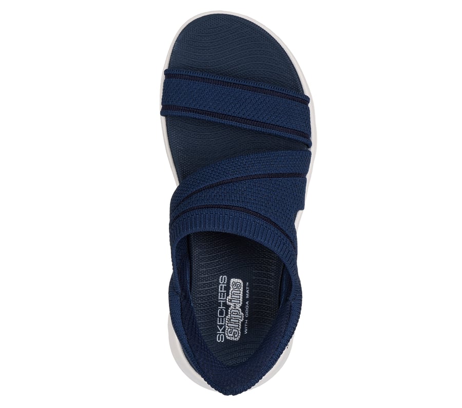 skechers slip-ins go walk flex sandal - lockande