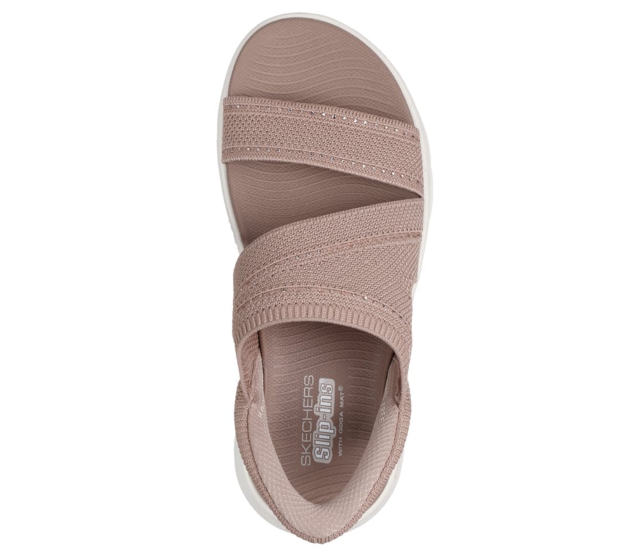 skechers slip-ins go walk flex sandal - belle