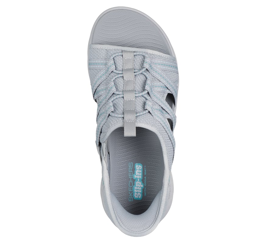 skechers slip-ins go walk flex sandal - sadie