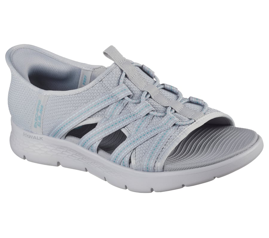 skechers slip-ins go walk flex sandal - sadie