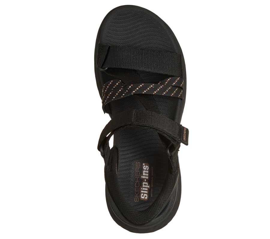skechers slip-ins max cushioning elite 2.0 sandal - emery