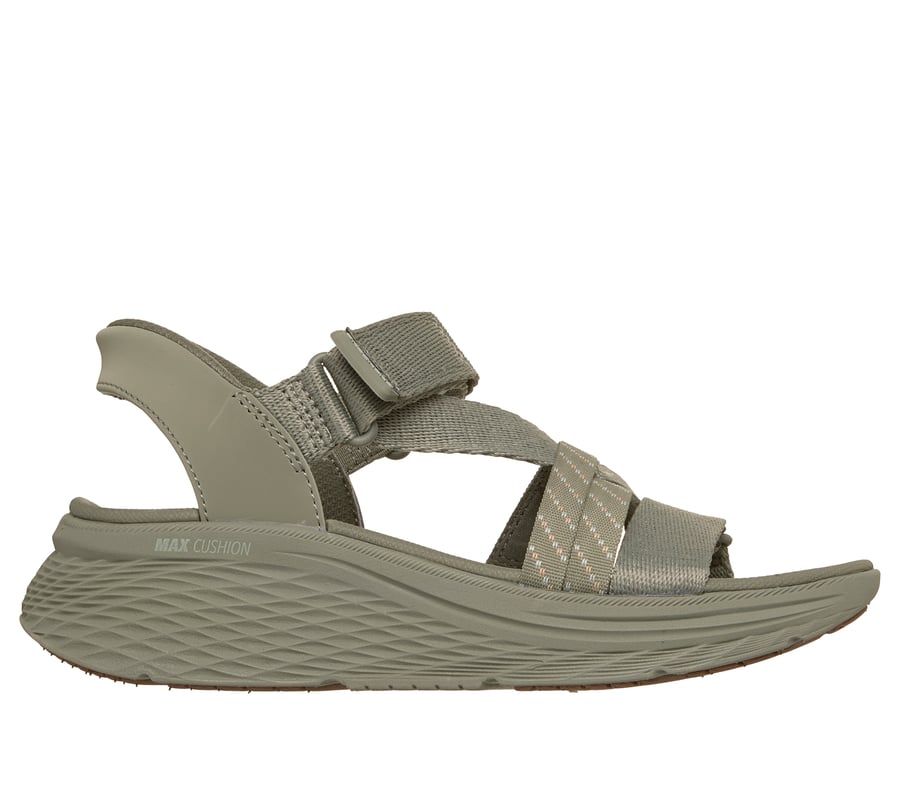 skechers slip-ins max cushioning elite 2.0 sandal - emery