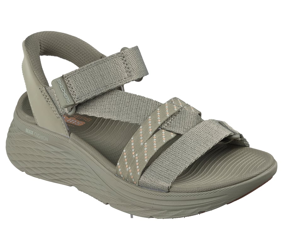 skechers slip-ins max cushioning elite 2.0 sandal - emery