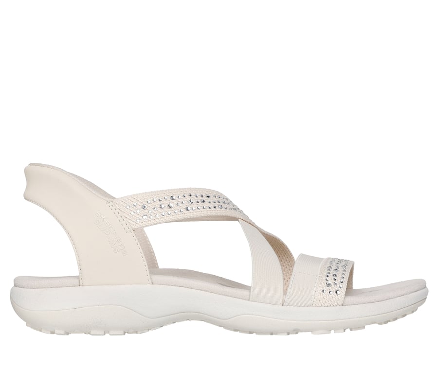 skechers slip-ins reggae slim - sommarglitter