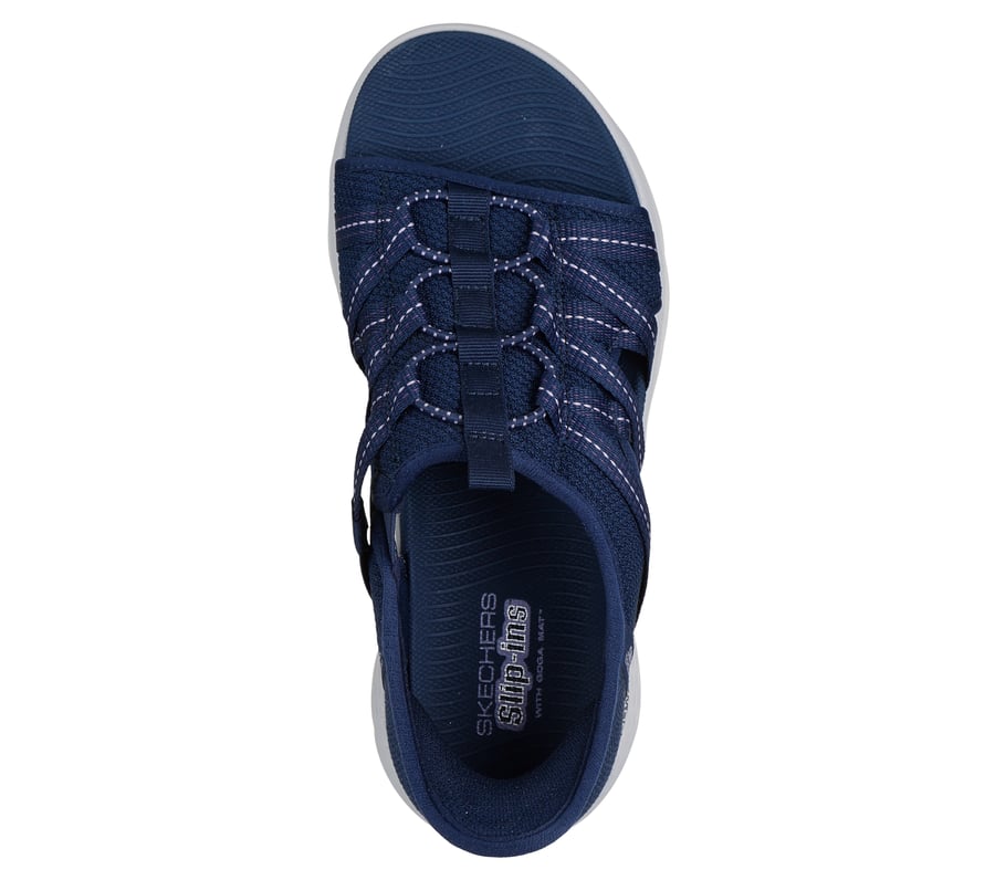 skechers slip-ins go walk flex sandal - sadie