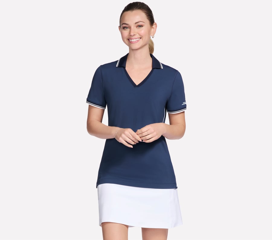 skechers fairway polo kortärmad