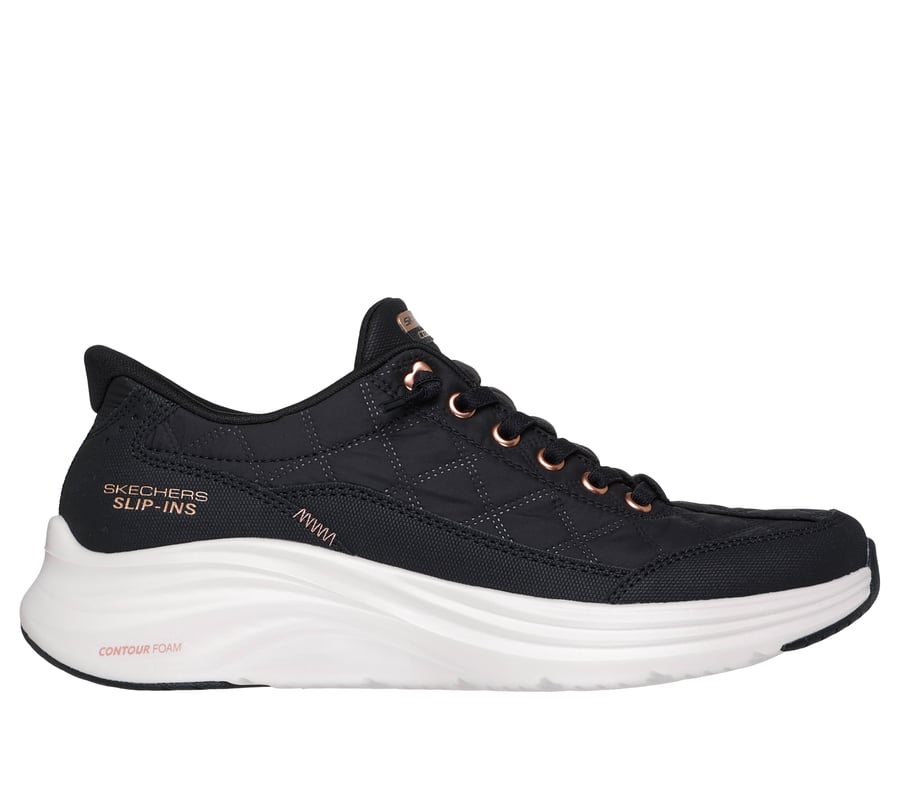 skechers slip-ins contour foam - mysig passform gyllene timmen