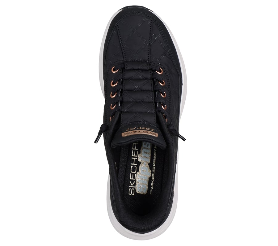 skechers slip-ins contour foam - mysig passform gyllene timmen