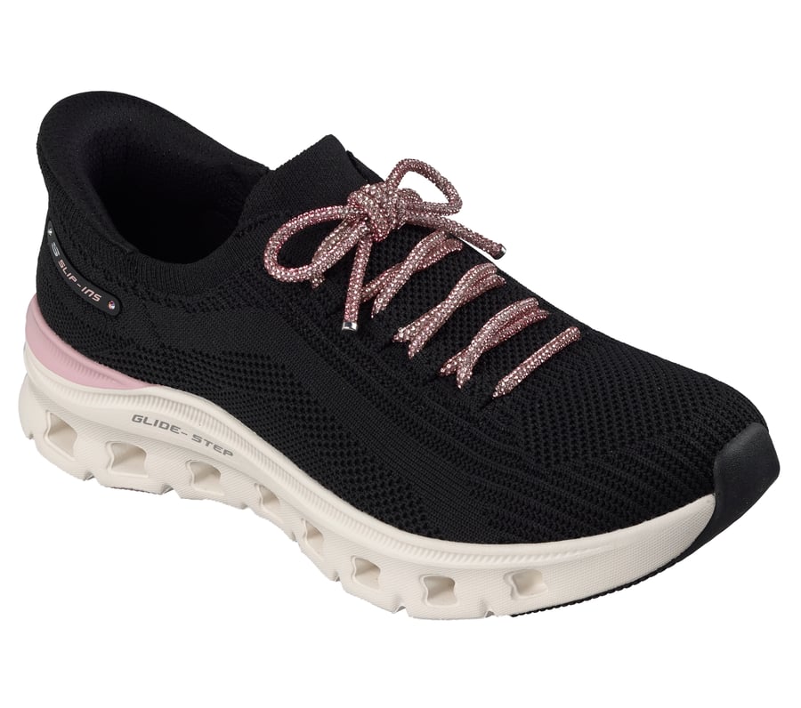 skechers slip-ins glide-step pro - rhinestone radiance