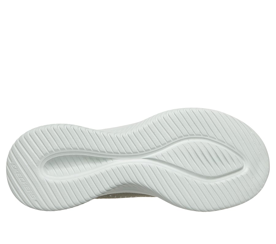 skechers slip-ins martha stewart arch fit ultra flex 3.0 - metallic grace