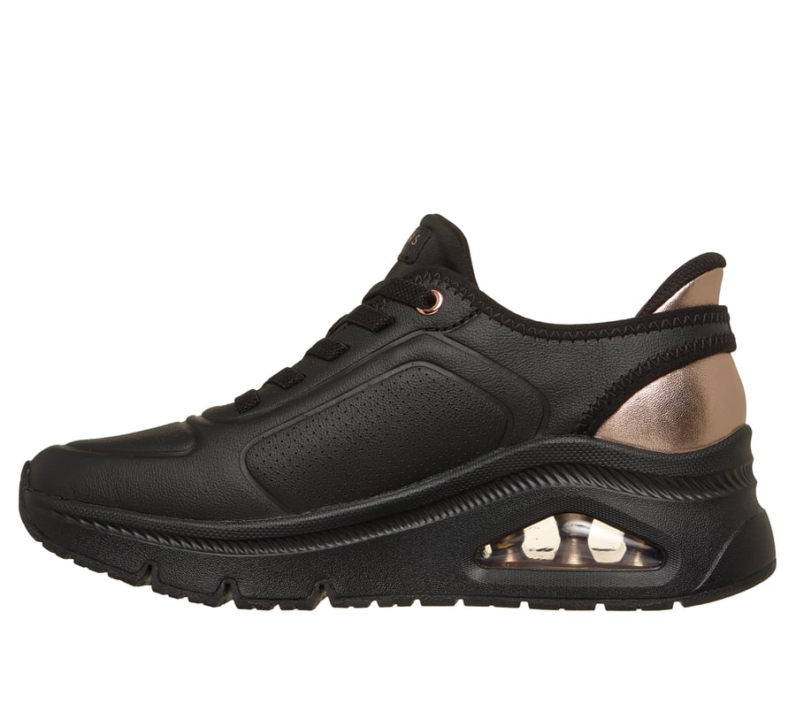 skechers slip-ins premium läder uno icon - luxe air