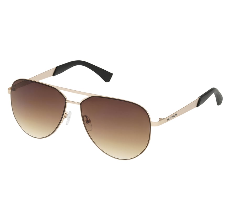 metall aviator solglasögon