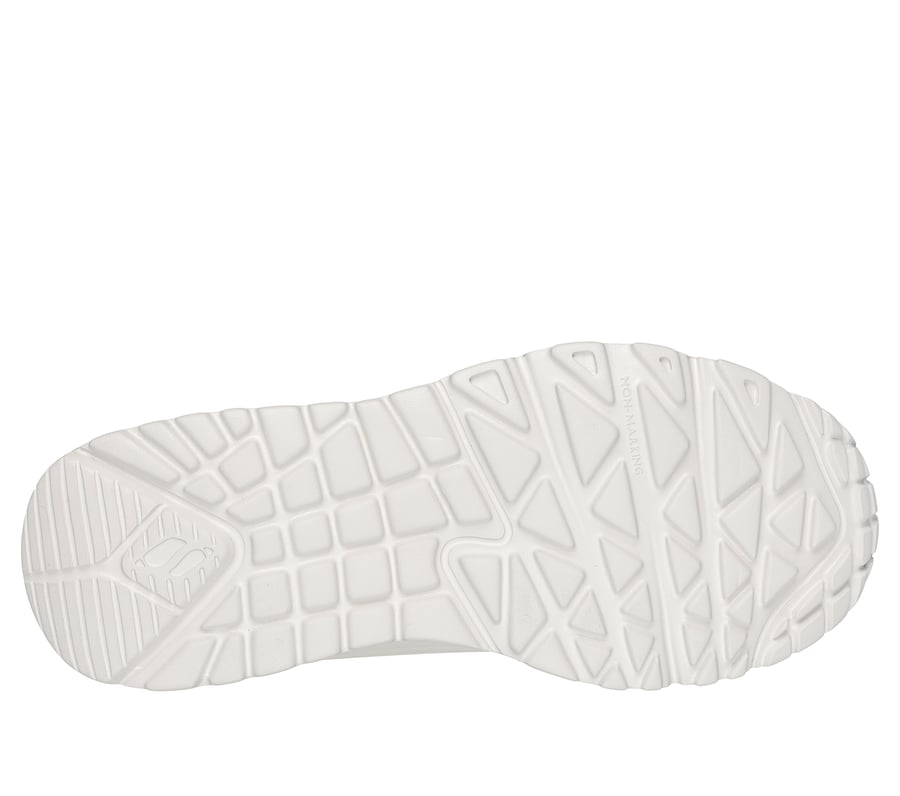 skechers x jgoldcrown uno lite - metallisk kärlek