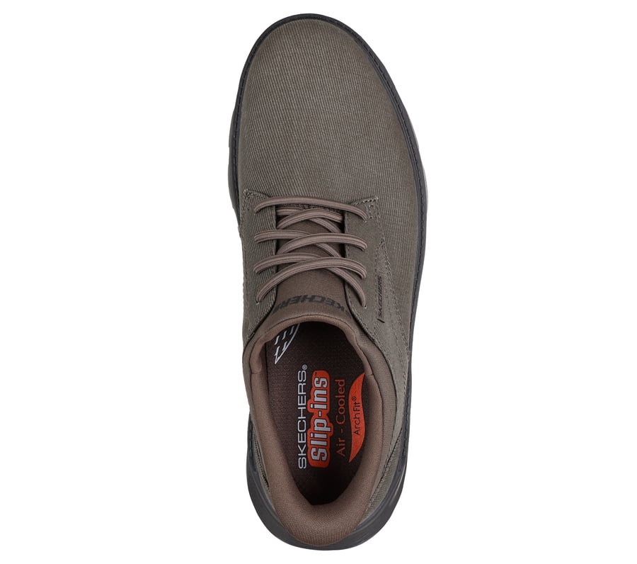 skechers slip-ins relaxed fit arch fit garza - thaddeus