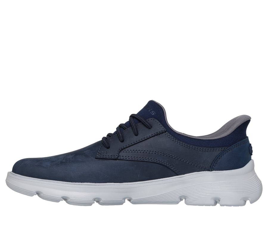 skechers slip-ins relaxed fit arch fit garza - langston